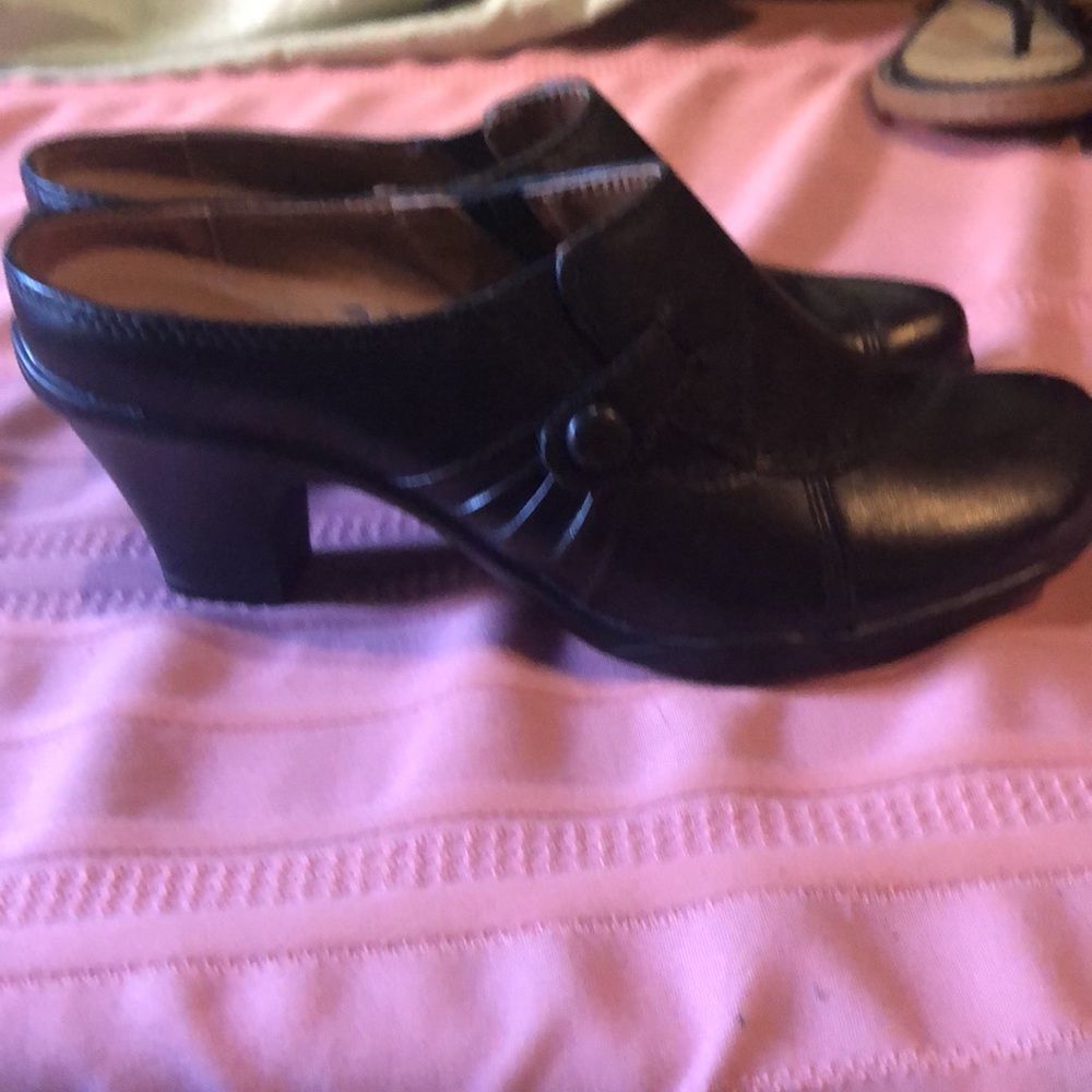 Earth Spirit Classics clog Size 8 black nwot